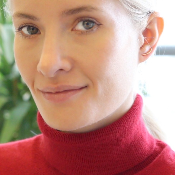 Tiny Spike Crescent Ear Crawler Stud Cuff Earrings - Picture 5 of 8